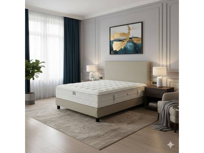 Matelas essenzia heritage 1200 ressorts moelleux 180x210 ressorts