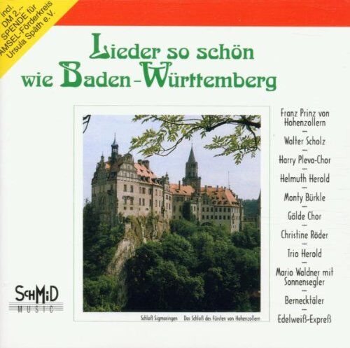 Various - Lieder So Schön Wie Baden-Württemberg - Preis vom 09.10.2026 07:28:09 h