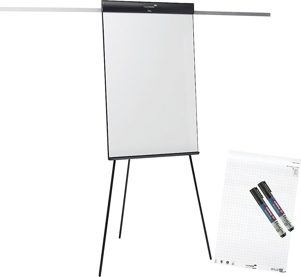 Flipchart SKETCH PRO, Stahl, lackiert, Dreibein Legamaster