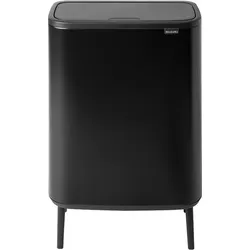 Bo Touch Bin Hi Mülleimer 60 l matt schwarz