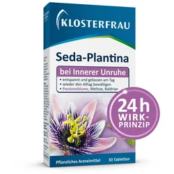KLOSTERFRAU Seda-Plantina überzogene Tabletten 30 St