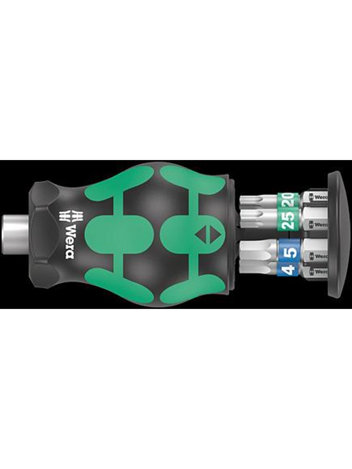 Wera Kraftform Kompakt Stubby magazine 3. 6 pieces