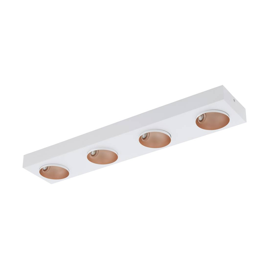 Eglo Ronzano Wandlamp met 4 LED-lampen in wit en roze goud