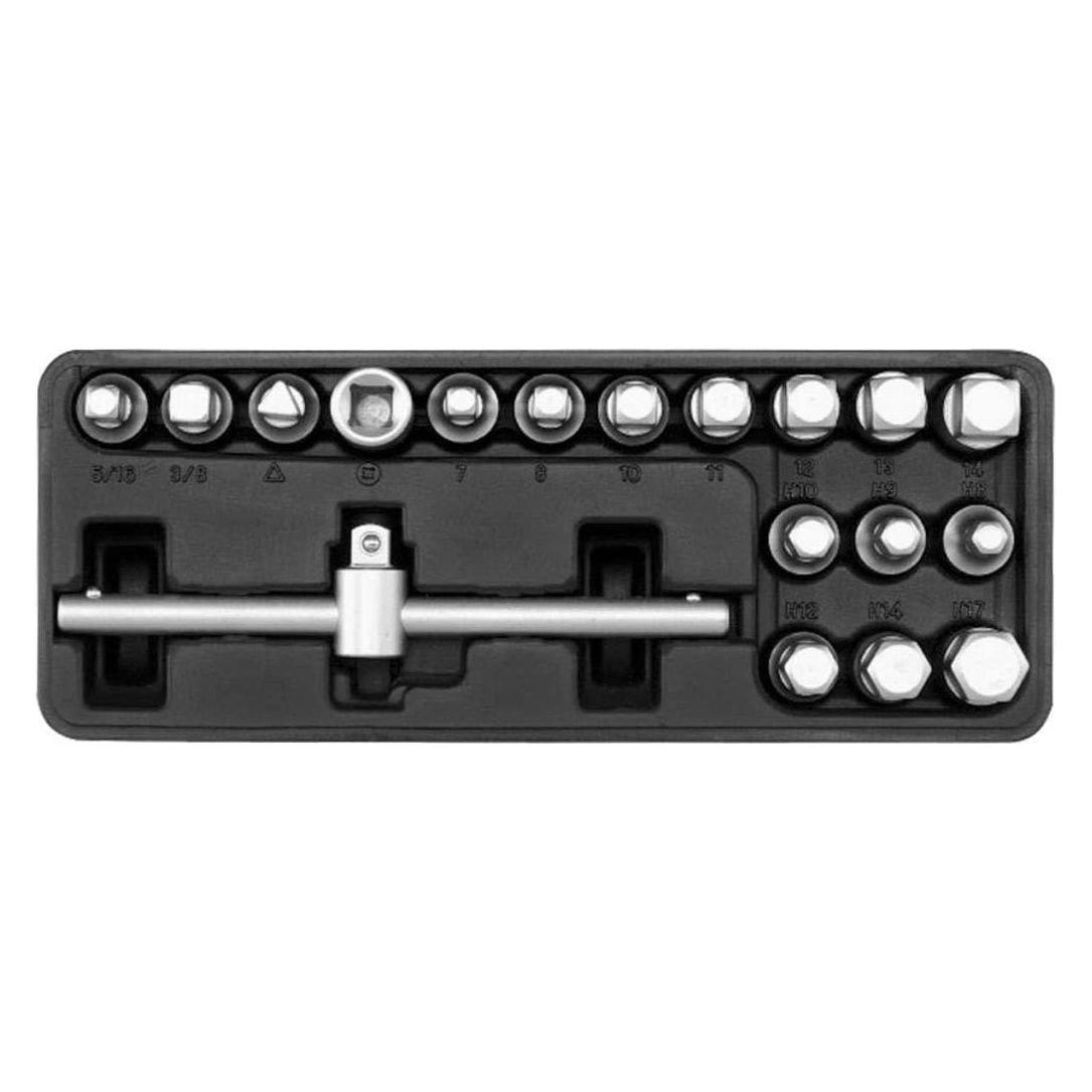 Yato Master Drain Plug Key Set (10 mm, 11 mm, 12 mm, 13 mm, 14 mm, 17 mm) (YT-0599)