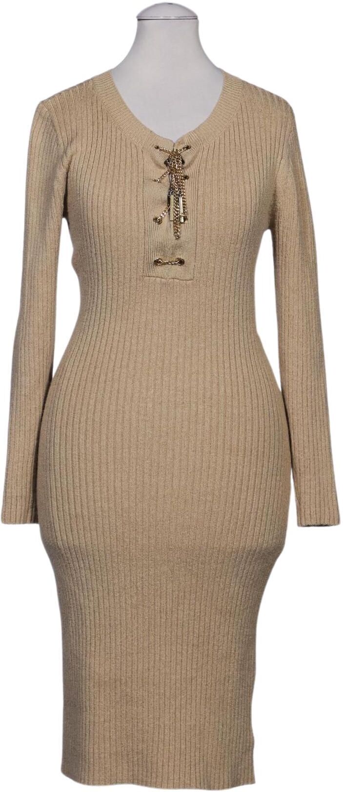 Michael Michael Kors Damen Kleid, Beige, Gr. 3Xs, Viskose / Elasthan / Leinen - Second Hand
