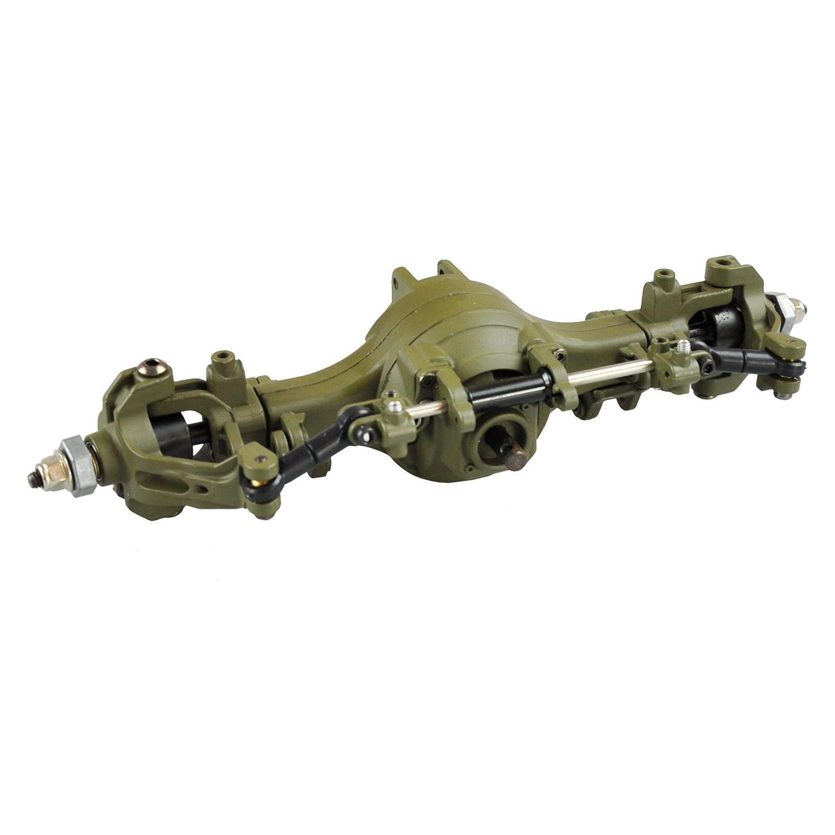 Amewi Lenkachse 2 vorne komplett montiert für 8x8 Truck grün (39884503)