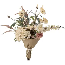 Bloomingville Künstlicher Blumenstrauß Hazy, Künstliche Blumen, Ø 40xH104 cm