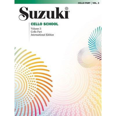 Suzuki Cello School Cello Part, Volume 3 (Revised) -