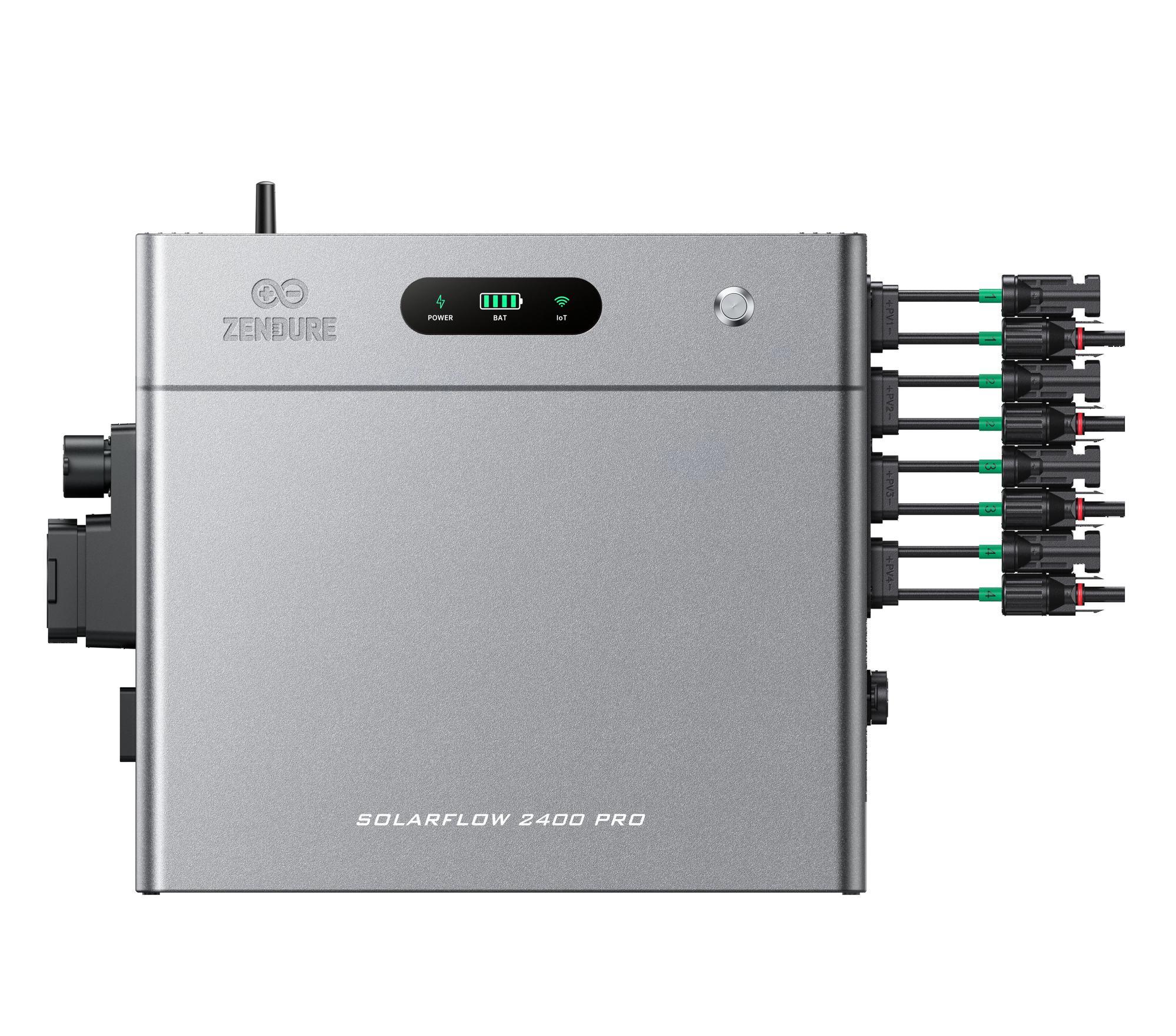 Zendure SolarFlow 2400 PRO Speicher für Balkonkraftwerk, 2,4kWh