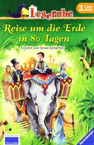 Ursel Scheffler - Leserabe - 3. Lesestufe: Reise um die Erde in 80 Tagen - Preis vom 17.10.2026 19:25:27 h