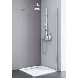 Schulte Alexa Style 2.0 Duschwand Walk-In 6 mm - Duschkabine