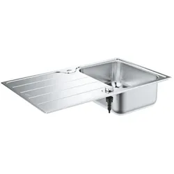 Grohe Einbauspüle 31571SD1 86x50cm, aufliegend oder flächenbündig, 1 Becken, Edelstahl