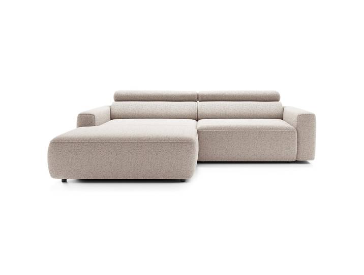 Ecksofa mit elektrischem Auszug Fando, L-förmig, linksseitig,