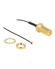 Delock Antennenkabel RP-SMA Bu zum Einbau zu MHF Antenne/TV (90478)