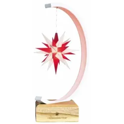 Herrnhuter Sterne 71745 Sternenbogen Metalldesign - weiß Stern A1e weiß/rot