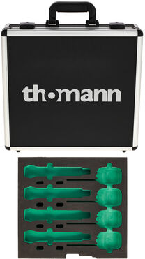 Thomann Inlay Case 4/4 Shure SLXD Noir