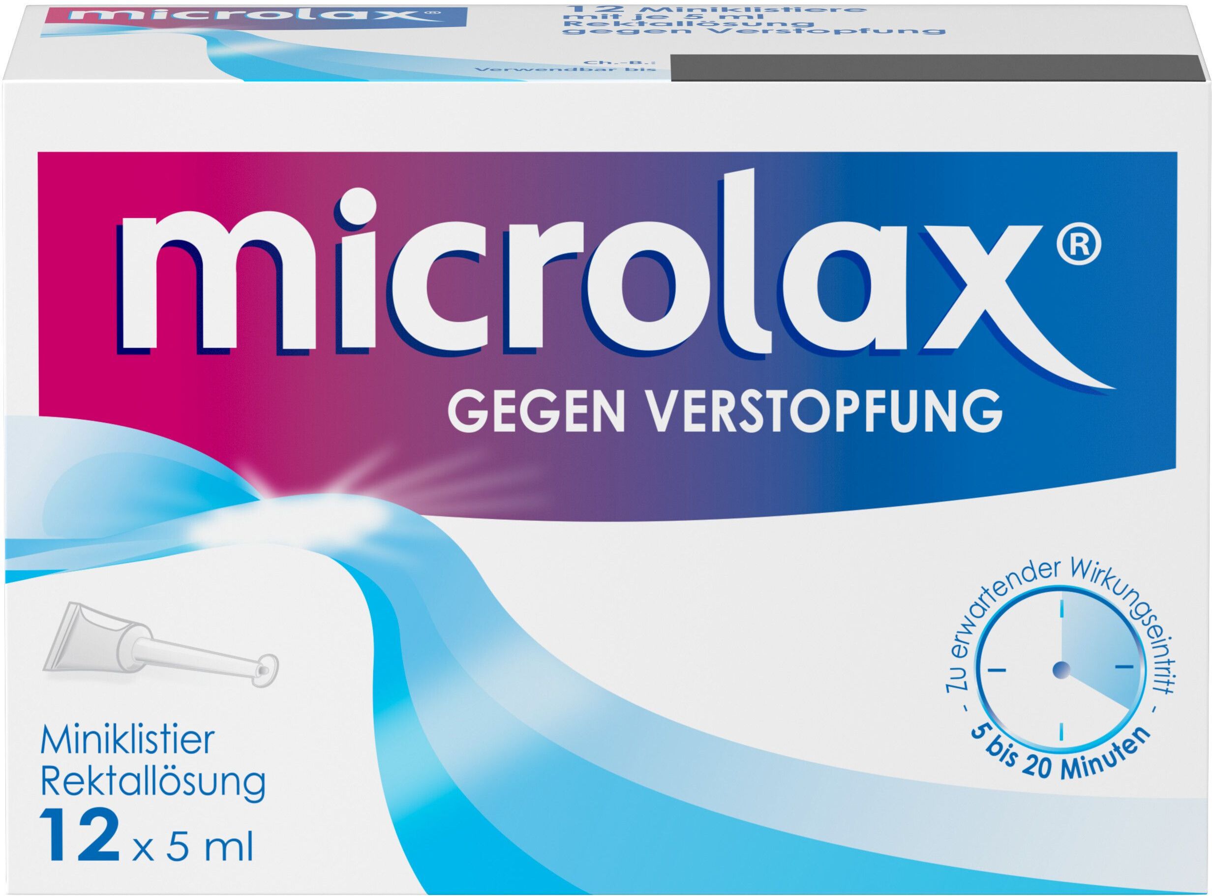 Microlax Rektallösung Klistiere 12x5 ml