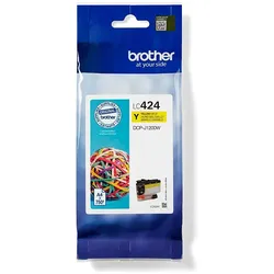 Brother LC424Y Druckerpatrone 1 Stück(e) Original Gelb