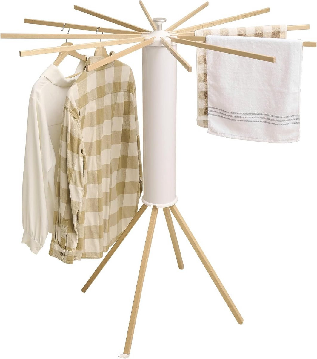 JOOM Opvouwbaar en draagbaar droogrek voor kleding