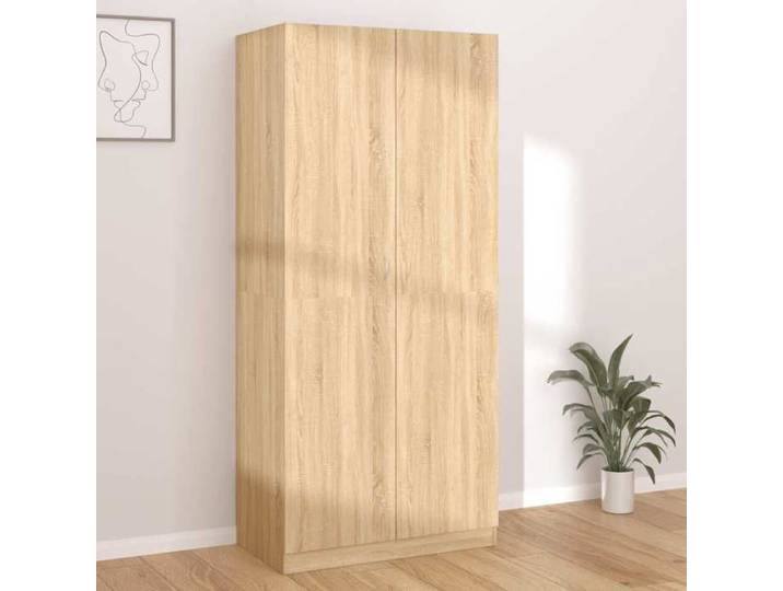 SALE 2026  Garde-robe Brun - Garde-robe Chêne sonoma 90x52x200cm - Bois d'ingénierie PRO426749670
