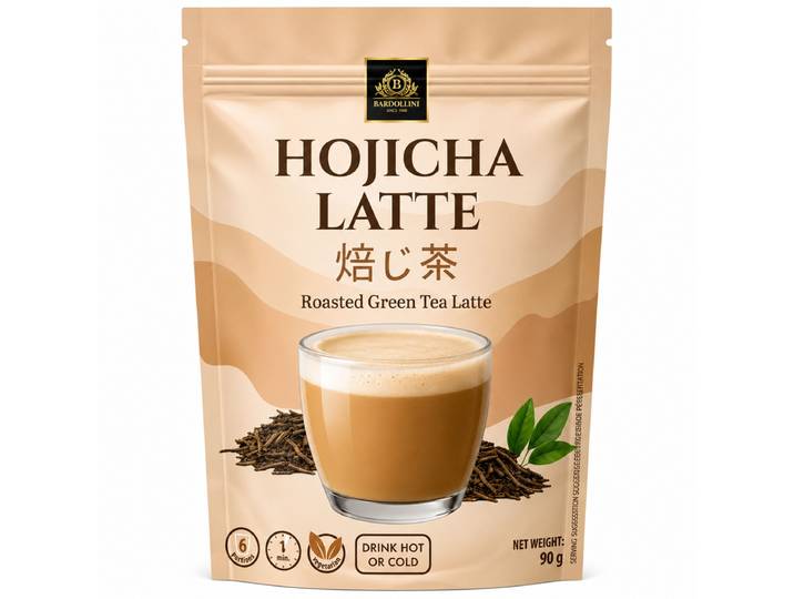 Bardollini Boisson instantanée latte hojicha 90 g