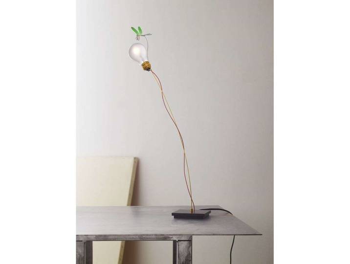 I Ricchi Poveri Bzzzz Tischleuchte Green - Ingo Maurer - Wohnzimmer - Aluminium