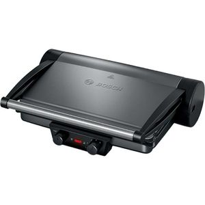 Bosch Kontaktgrill TCG4215, 2000 Watt, gerillte & glatte antihaftbeschichtete Grillplatte