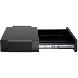 Maclean, Schreibtisch Accessoire, MC-461 - Ergonomische Untertischschublade mit Schlüssel Abschliessbar