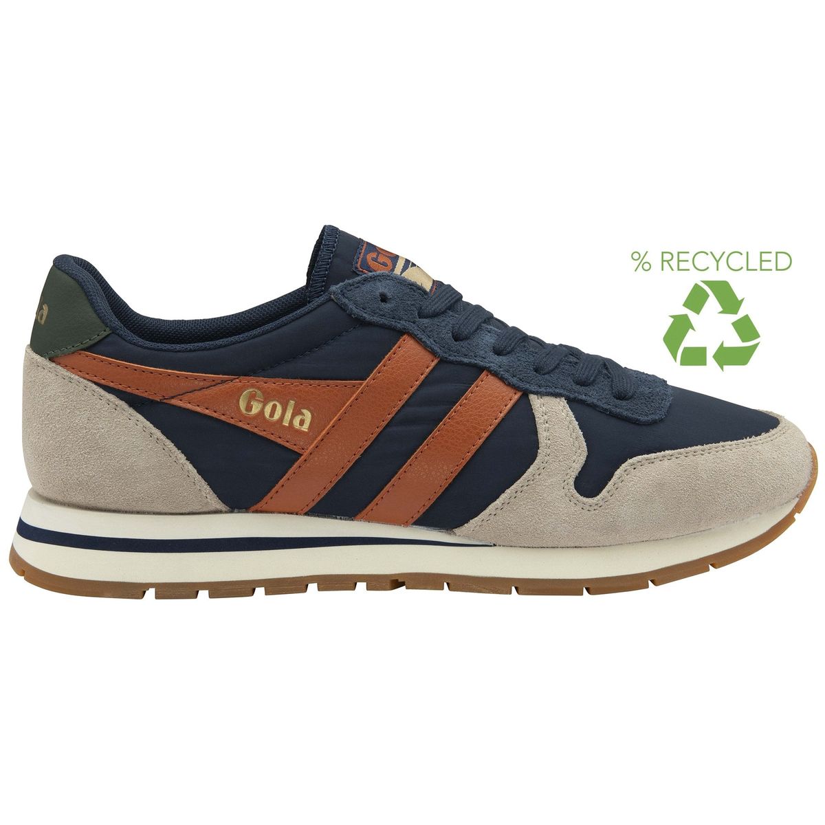 Gola Daytona Chute Sneaker Men navy/bone/moody orange (XC) 42 CMB363-XC-42-navybonemoodyorange