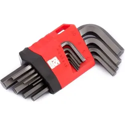 RS PRO, Sechskantschlüssel, L-Form Innensechskantschlüssel, Satz 9-teilig, 1.5mm