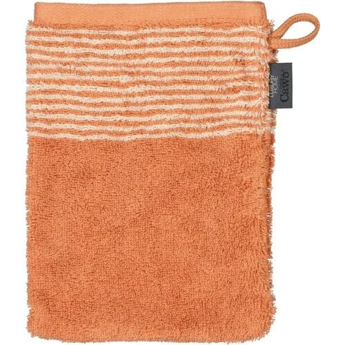 Cawo Two-Tone Washandje Kupfer 16 x 22 cm