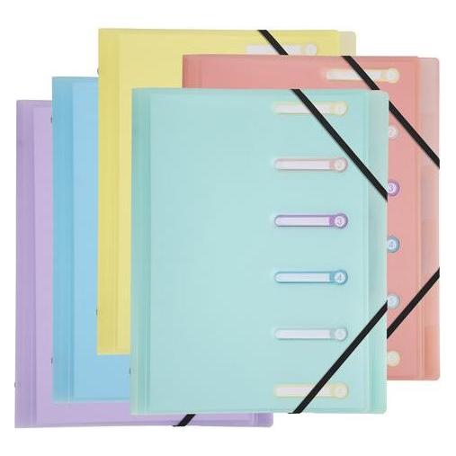 Exacompta Sammelmappe Chromaline Pastel 56170E PP Farbig sortiert (56170E)