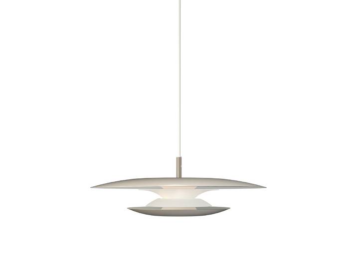 Suspension Eclipse, Ø 43 cm, gris, métal, G9 - Belid - Salon / séjour - Design - À ampoule unique