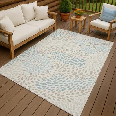 Addison Rugs Machine Washable Indoor/ Outdoor Modern Genoa Chantille Rug