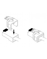 Delock RJ45 Repair Clip Starter Set Netzwerkanschluss Reparatur-Clip diverse Farben Packung mit 16 (86420)