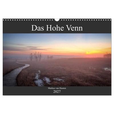 Das Hohe Venn (Wandkalender 2027 DIN A3 quer), CALVENDO Monatskalender