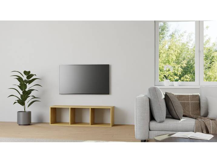 Schlichtes Sideboard aus Holz Eiche Natur geölt
