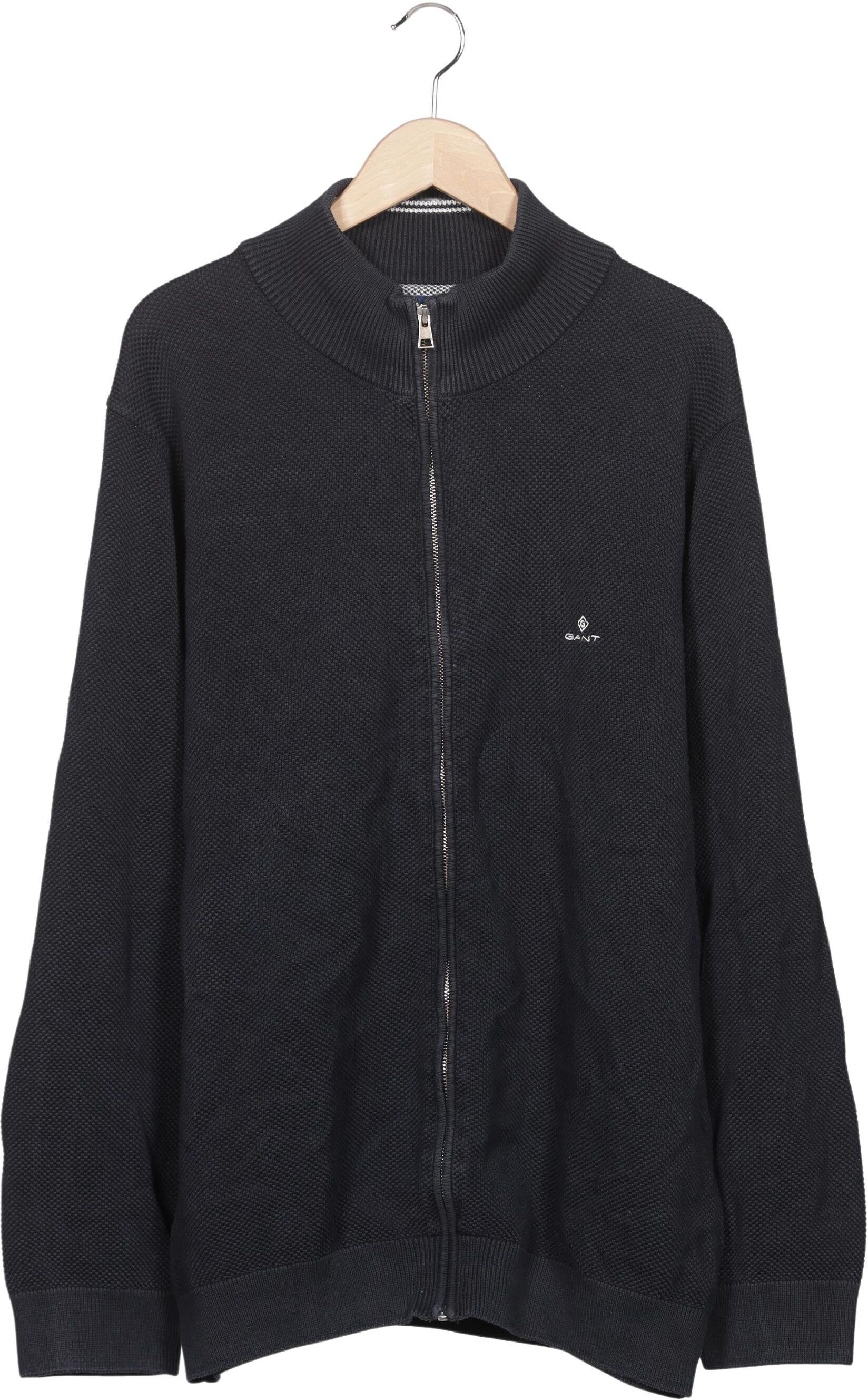 Gant Herren Strickjacke, Marineblau, Gr. Xxl, Baumwolle - Second Hand