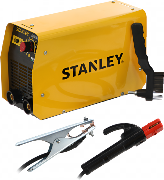 Poste à souder à inverter à électrode MMA Stanley WD160IC1  - avec Kit MMA - Cycle 15%@160A