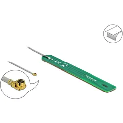 DeLOCK LPWAN Antenne 880 - 960 MHz I-PEX Inc., MHF® I Stecker 2 dBi 1.13 7,5 cm PCB intern Klebemontage