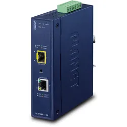 PLANET IGT-900-1T1S Industrial Gigabit Managed Medienkonverter, 1x RJ-45, 1x SFP