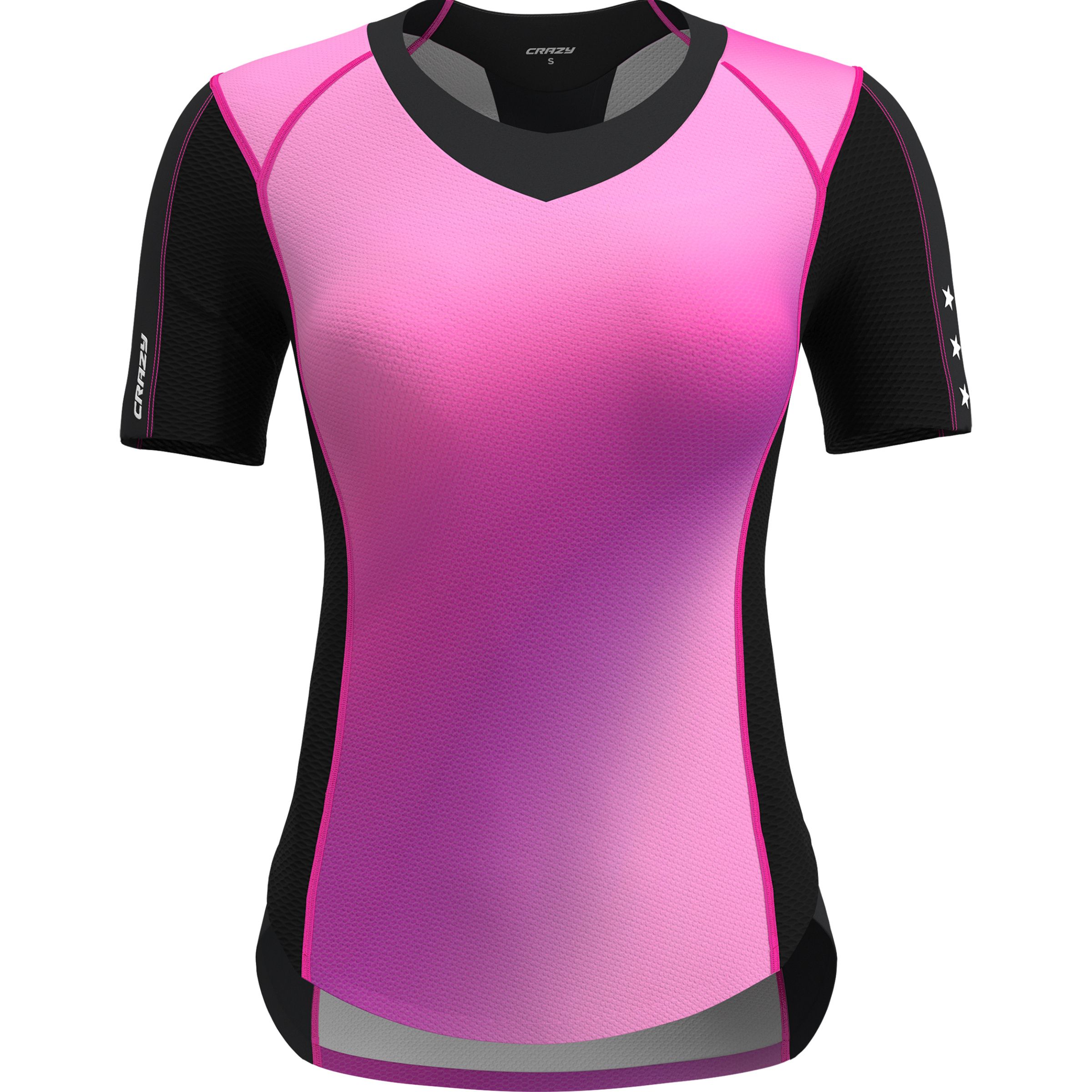 Crazy Oxygen Damen T-Shirts lila Größe L Alpinklettern | Bergsteigen Elastisch