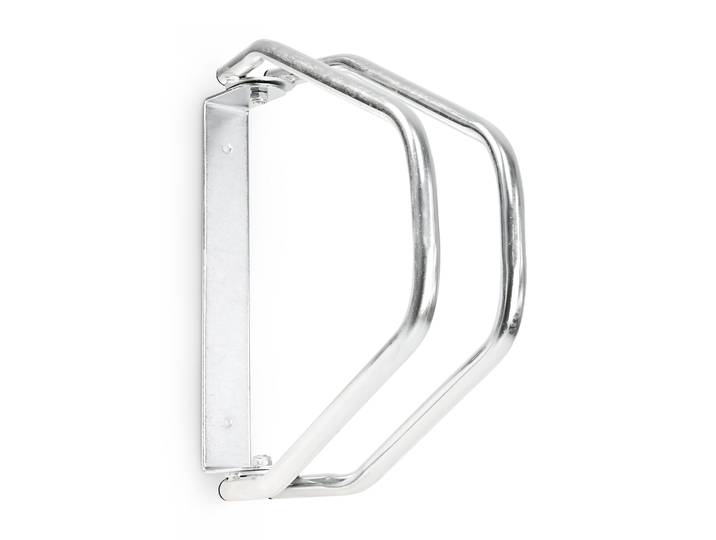 Fahrradständer Wand einstellbar Silber