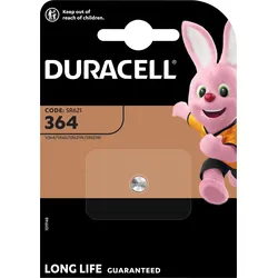 DURA SR602 - Silberoxid-Knopfzelle, 364, SR60, 1,5 V, 1er-Pack