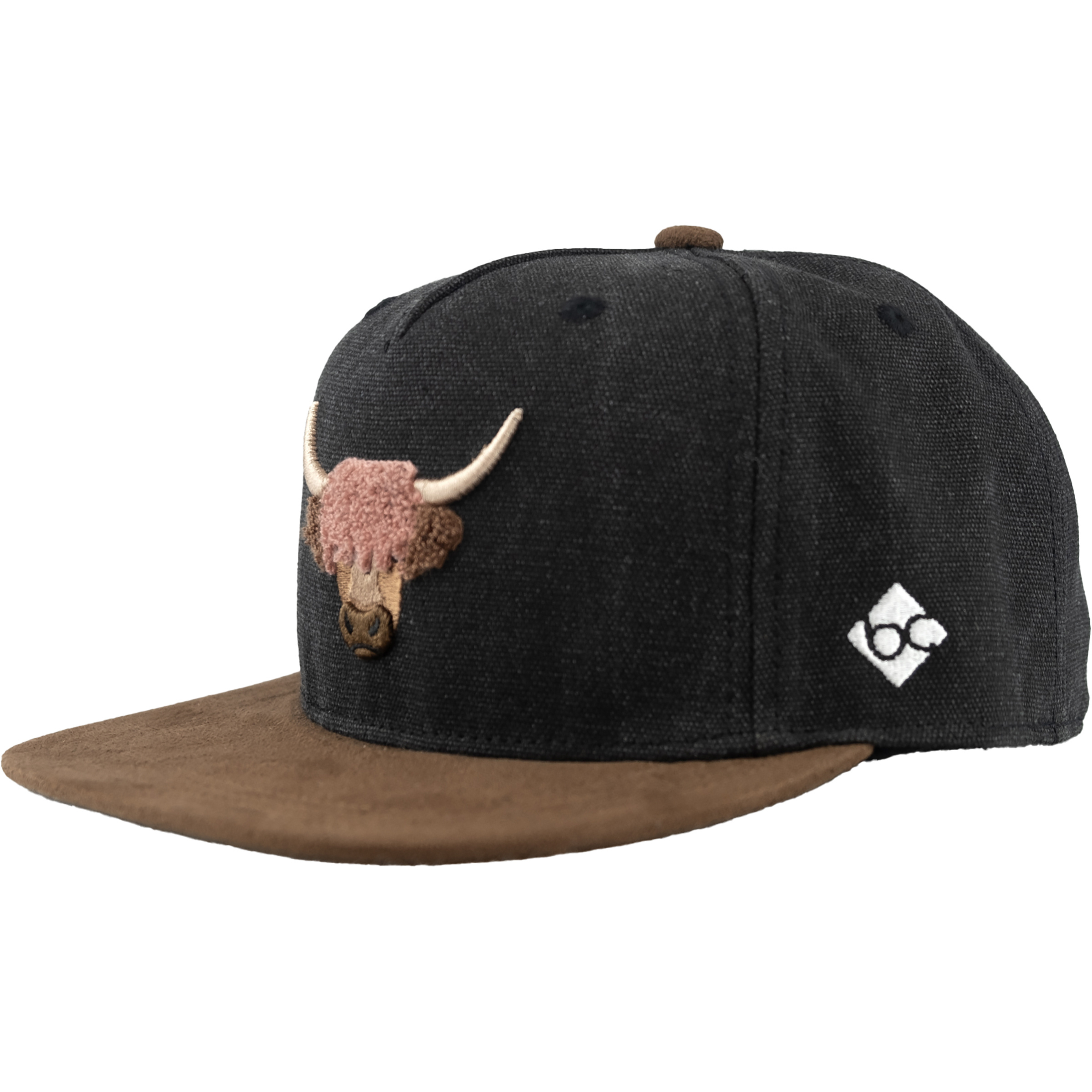 Bavarian Caps Hochlandrind Cap Basecaps grau Lifestyle