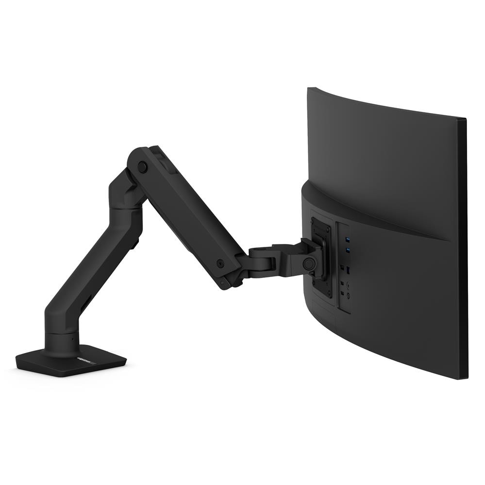 Ergotron HX Monitorarm Tischhalterung Schwarz 45-475-224