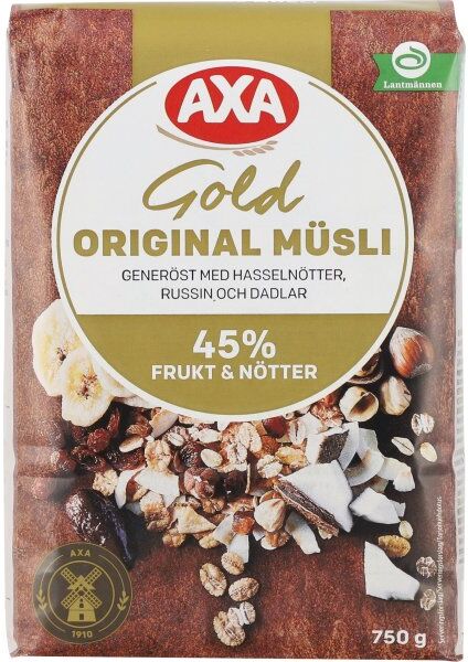 AXA Gold Müsli Original, 750 G