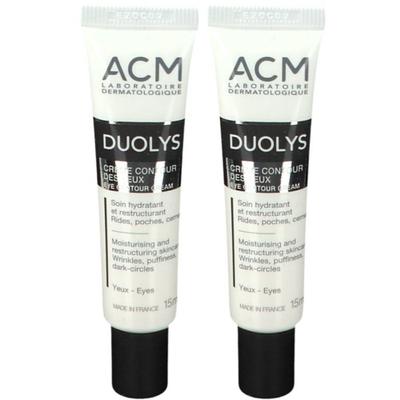 Duolys Crème Contour DES Yeux - pour le contour des yeux. tube 15 ml x2 2x15 Hautcreme