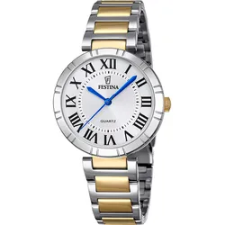 Festina F16937/G Damenuhr Mademoiselle Quarz Zweifarbig