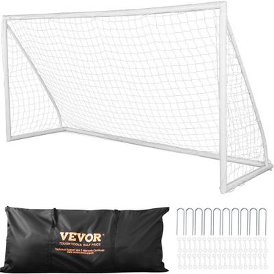 12x6 Portable Soccer Goal With Backyard Soccer Net And Carry Bag 12x6 Portable Soccer Goal With Backyard Soccer Net And Carry Bag